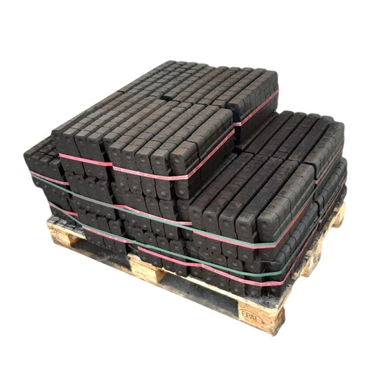 1/2 palete de briquetes de lignite – 20 embalagens de 25 kg 