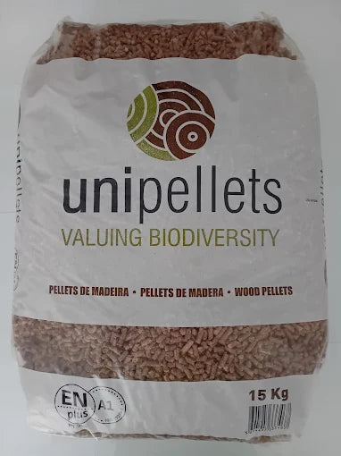 Palete Unipellets com 65 sacos de 15 kg