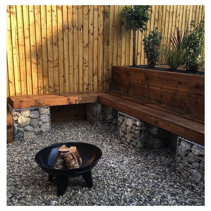 Embalagem com 20 dormentes castanhos tratados | Comprimento: 3 m, Peso: 700 kg