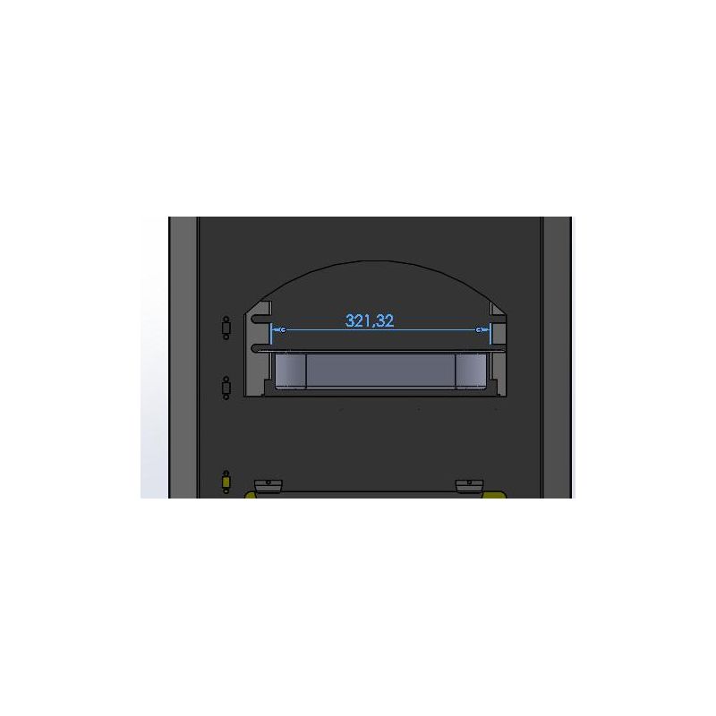 Fogão a lenha com forno – BRONPI Monza 14 kW