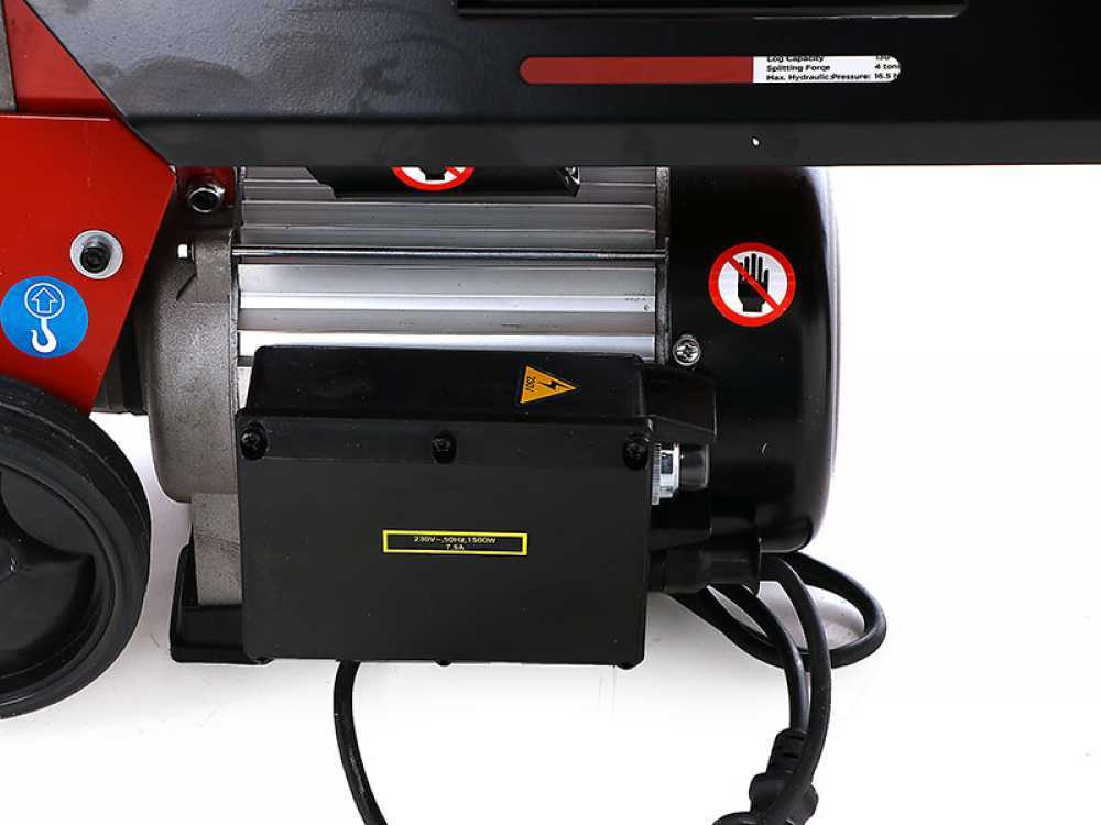 GeoTech SPHE 7 – Rachador de lenha elétrico – Horizontal – 230V 