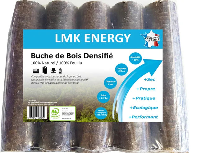 Palete de madeira densificada LMK ENERGY 5×117